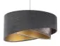 Lampa wisząca TOURMALINE szara/złota nowoczesna elegancka | MIRAT. w stylu  kolekcja