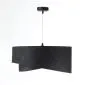 Lampa wisząca BLACK MARBLE czarna/złota dwukolorowa nowoczesna | MIRAT. w stylu  kolekcja