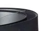 Lampa wisząca BLACK MARBLE czarna/srebrna asymetryczna aksamitna | MIRAT. w stylu  kolekcja