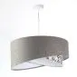 Lampa wisząca ASHES szara/biała nowoczesna trzykolorowa | MIRAT. w stylu  kolekcja
