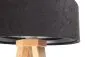 Lampa stołowa GEMSTONE czarna/srebrna/sosna nocna | MIRAT. w stylu kolekcja