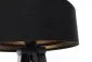 Lampa stołowa GEMSTONE czarna/złota/czarna asymetryczna mała | MIRAT.