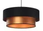 Lampa wisząca DOUBLE BLACK 60 miedziana/czarna polskiej produkcji | MIRAT. w stylu kolekcja