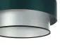 Lampa wisząca DOUBLE GREEN 40 zielona/srebrna polskiej produkcji | MIRAT. w stylu  kolekcja