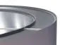 Lampa wisząca DOUBLE GRAY 60 szara/srebrna do przedpokoju | MIRAT. w stylu kolekcja