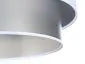 Lampa wisząca DOUBLE WHITE 40 biała/srebrna nowoczesna dwukolorowa | MIRAT. w stylu  kolekcja