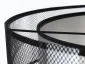 Lampa wisząca DOUBLE NET 50 srebrna nowoczesna symetryczna | MIRAT.