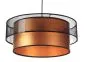 Lampa wisząca DOUBLE NET 40 miedziana walec polskiej produkcji | MIRAT.