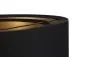 Lampa wisząca DOUBLE ELEGANT 50 czarna/złota polskiej produkcji | MIRAT.