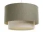 Lampa wisząca ERUTAN DOUBLE 40 zielona/kremowa w stylu boho I sklep meblowy MIRAT.