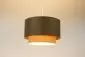 Lampa wisząca ERUTAN DOUBLE 40 szara/kremowa minimalistyczna I sklep meblowy MIRAT.