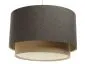 Lampa wisząca ERUTAN DOUBLE RATTAN 60 szara/beżowa do sypialni I sklep meblowy MIRAT.