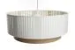 Lampa wisząca DUO LAMI LINE 60x25 biała/jutowa I sklep meblowy MIRAT.