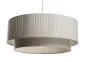 Lampa wisząca DUO LAMI LINE 60x25 kremowa/beżowa lniana I sklep meblowy MIRAT.