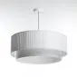 Lampa wisząca DUO LAMI LINE 50x20 biała boho I sklep meblowy MIRAT.