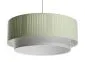 Lampa wisząca DUO LAMI LINE 60x25 zielona/kremowa pojedyncza I sklep meblowy MIRAT.