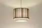 Lampa wisząca DUO LAMI LINE 50 kremowa/beżowa do salonu I sklep meblowy MIRAT.