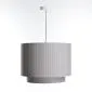 Lampa wisząca DUO LAMI LINE 40 szara sufitowa I sklep meblowy MIRAT.