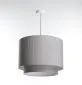 Lampa wisząca DUO LAMI LINE 40 szara sufitowa I sklep meblowy MIRAT.
