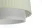 Lampa wisząca DUO LAMI LINE 60 zielona/kremowa lniana I sklep meblowy MIRAT.