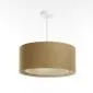 Lampa wisząca ERUTAN DOUBLE 60 żółta nowoczesna do salonu I sklep meblowy MIRAT.