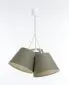 Lampa wisząca ENTURO TRIO zielona potrójna I sklep meblowy MIRAT.