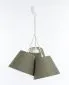 Lampa wisząca ENTURO TRIO zielona potrójna I sklep meblowy MIRAT.