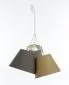 Lampa wisząca ENTURO TRIO żółta/zielona/szara nad stół do jadalni I sklep meblowy MIRAT.