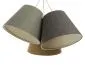 Lampa wisząca ENTURO TRIO żółta/zielona/szara nad stół do jadalni I sklep meblowy MIRAT.