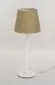 Lampa stołowa ENTURO II żółta na metalowej podstawie I sklep meblowy MIRAT.
