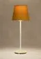 Lampa stołowa ENTURO II żółta na metalowej podstawie I sklep meblowy MIRAT.