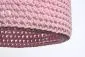 Lampa wisząca COTTON 30 różowa dziecięca | MIRAT.