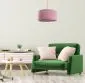 Lampa wisząca COTTON 40 różowa ze sznurka bawełnianego | MIRAT.