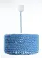 Lampa wisząca COTTON 40 niebieska do pokoju chłopca | MIRAT. w stylu kolekcja