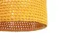 Lampa wisząca COTTON 30 żółta ze sznurka bawełnianego | MIRAT. w stylu  kolekcja