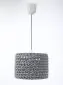 Lampa wisząca COTTON 25 szara abażur sweterek | MIRAT. w stylu  kolekcja