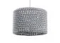 Lampa wisząca COTTON 30 szara ręcznie robiona polska | MIRAT. w stylu kolekcja