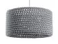 Lampa wisząca COTTON 40 szara nowoczesna ze sznurka | MIRAT. w stylu kolekcja