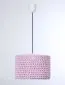 Lampa wisząca COTTON 30 fioletowa do pokoju dziecka | MIRAT. w stylu  kolekcja