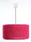 Lampa wisząca COTTON 40 czerwona do salonu | MIRAT. w stylu  kolekcja