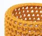 Lampa stołowa COTTON WOOD żółta lampka nocna | MIRAT.