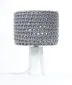 Lampa stołowa COTTON WOOD szara dziecięca | MIRAT.