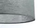 Lampa wisząca NATURAL GREY 40 szara walec tkanina | MIRAT.