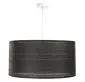 Lampa wisząca NATURAL DARK 50 grafitowa polskiej produkcji do kuchni | MIRAT.