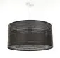 Lampa wisząca NATURAL DARK 40 grafitowa w stylu loft do kuchni | MIRAT.