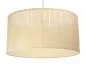 Lampa wisząca NATURAL LIGHT 60 beżowa do kuchni tkanina | MIRAT.