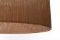 Lampa wisząca NATURAL GRAIN 60 jasnobrązowa nad stół tkanina | MIRAT.