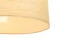 Lampa wisząca NATURAL RATTAN 50 beżowa walec tkanina | MIRAT.