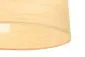 Lampa wisząca NATURAL RATTAN 50 beżowa walec tkanina | MIRAT.