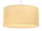 Lampa wisząca NATURAL RATTAN 50 beżowa walec tkanina | MIRAT.